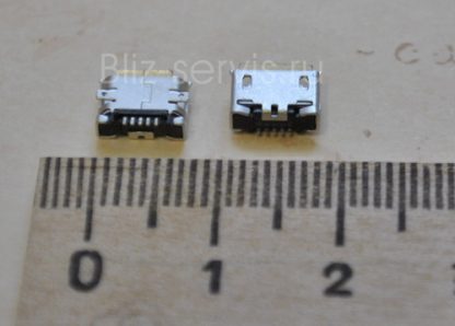 Micro USB 5Pin jack tail socket