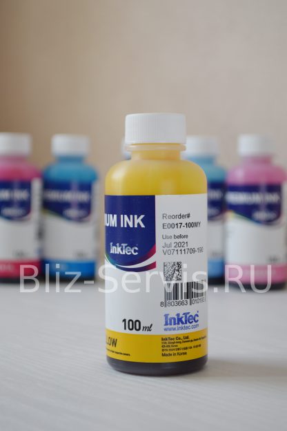 Чернила InkTec E0017-100MY для Epson 100мл